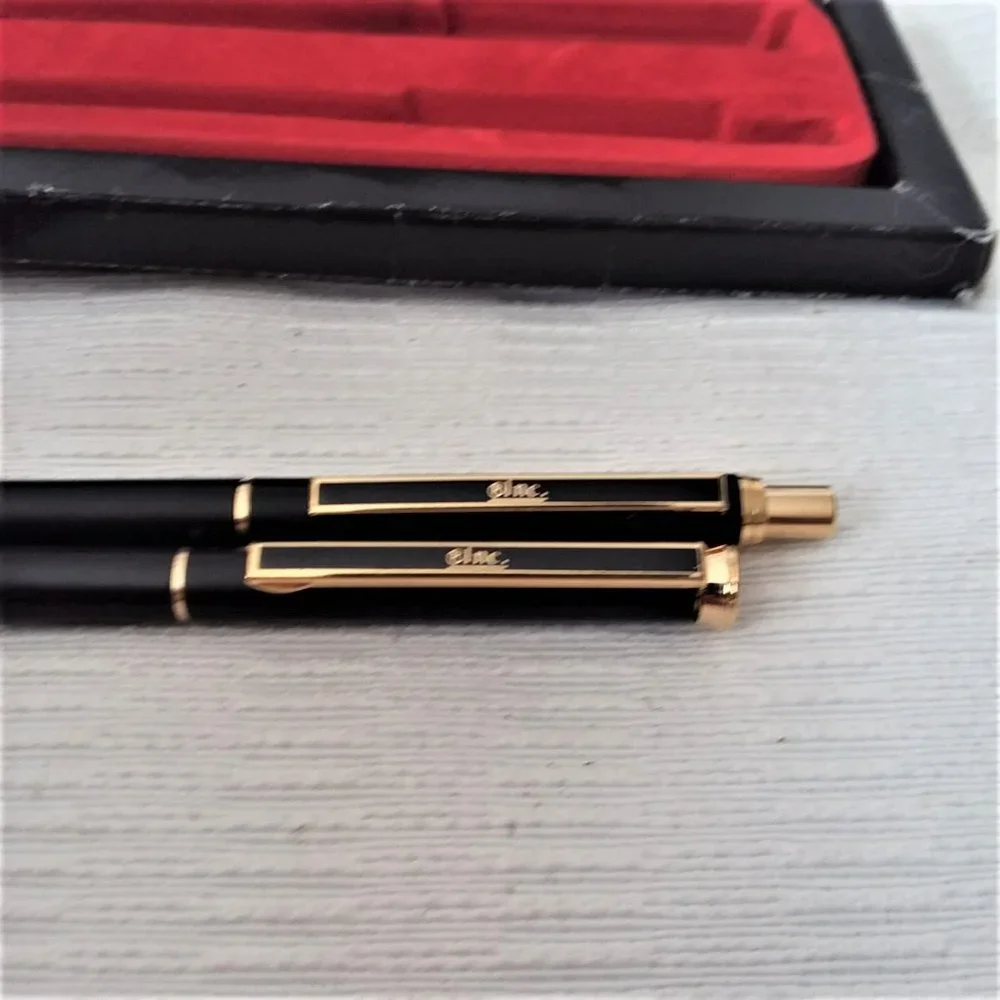 Pen & Mechanical Pencil Gift Set Vintage INC MAGAZINE Orig Box Office